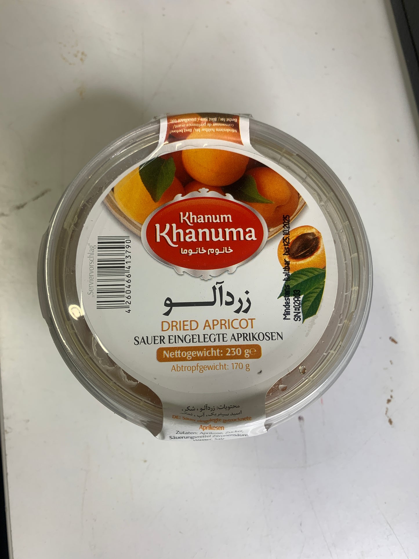 Khanum Khanum Aprikos 170g