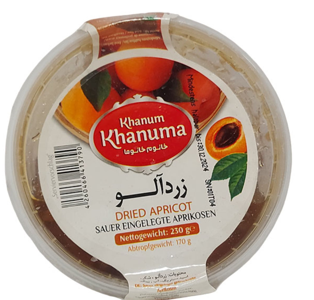 Khanum Khanum Aprikos 170g